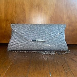 Sparkly Prom Clutch Purse with Straps